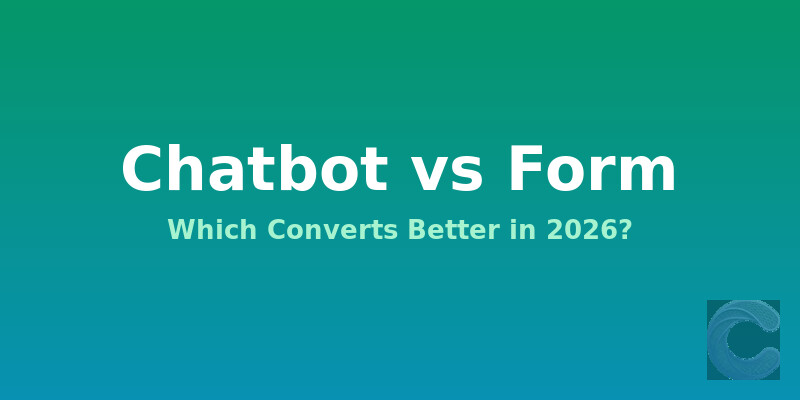 AI Chatbot vs Contact Form: Which Converts Better in 2026?