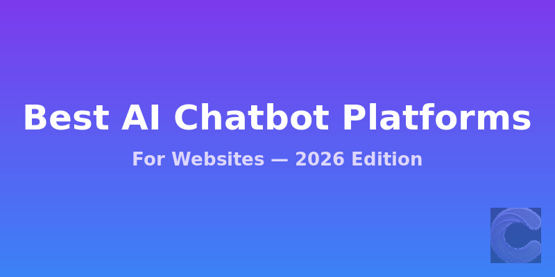 Best AI Chatbot Platforms for Websites in 2026